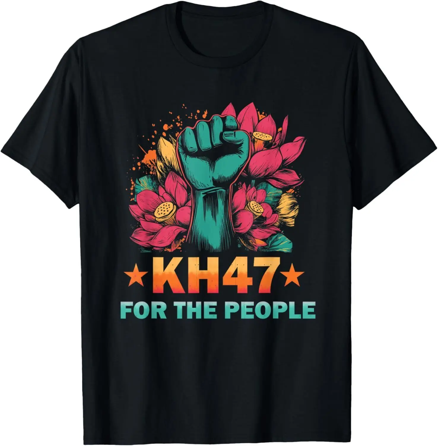 Harris Walz KH47 For The People 2024 Walz Election T-Shirt