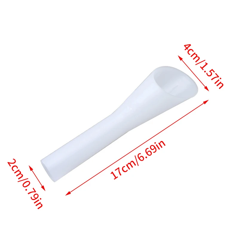 Petrol Fuel Filler Filling Funnel Tube Car Accessory Plastic White #2050716 Fit For Ford C-Max Focus MK III 2010 2011 2012-2019