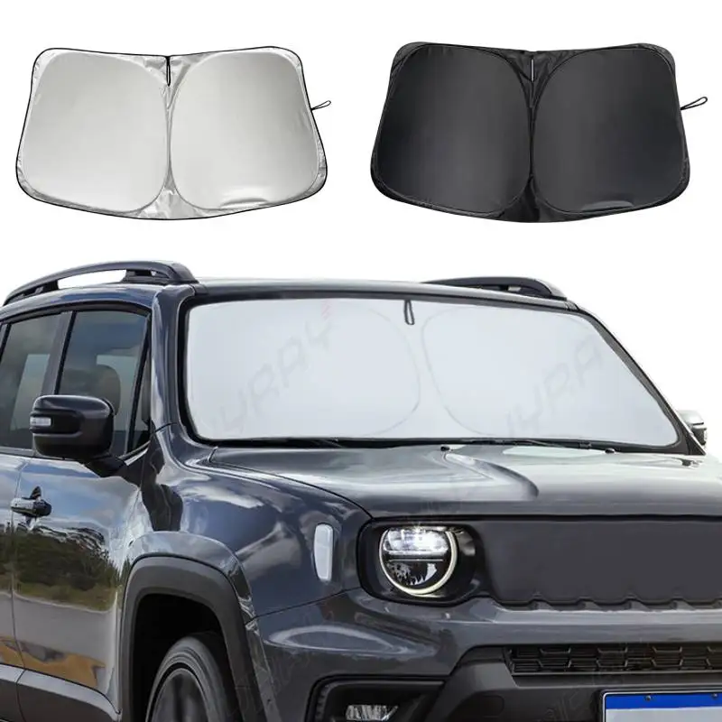 

Car Windshield Sun Shade Cover Foldable Front Window Sun Visor Blocks UV Windshield Protector For Ford Explorer 16-19