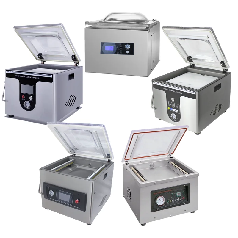 

110V 220V Ruibao VP215 Chamber Vacuum Sealer DZ 400 Smart Seal with Cutter for Home and Commercial Use