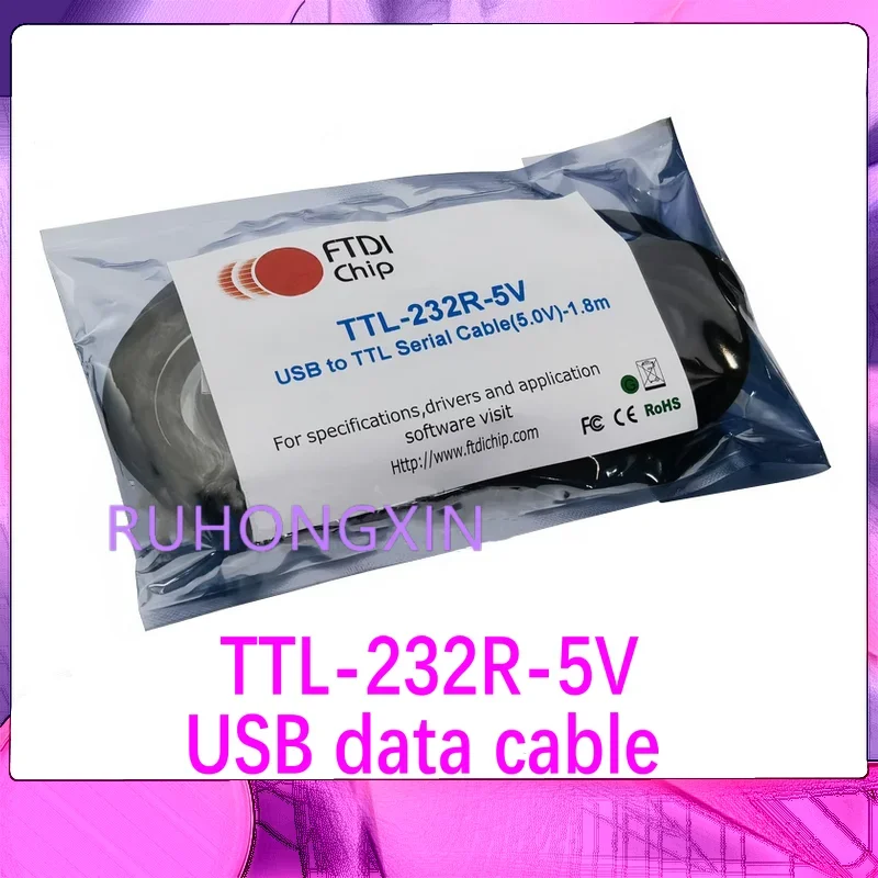 TTL-232R-5V Однорядный встроенный Соединительный USB-кабель + USB-кабель для передачи данных с сигналом 5,0 в