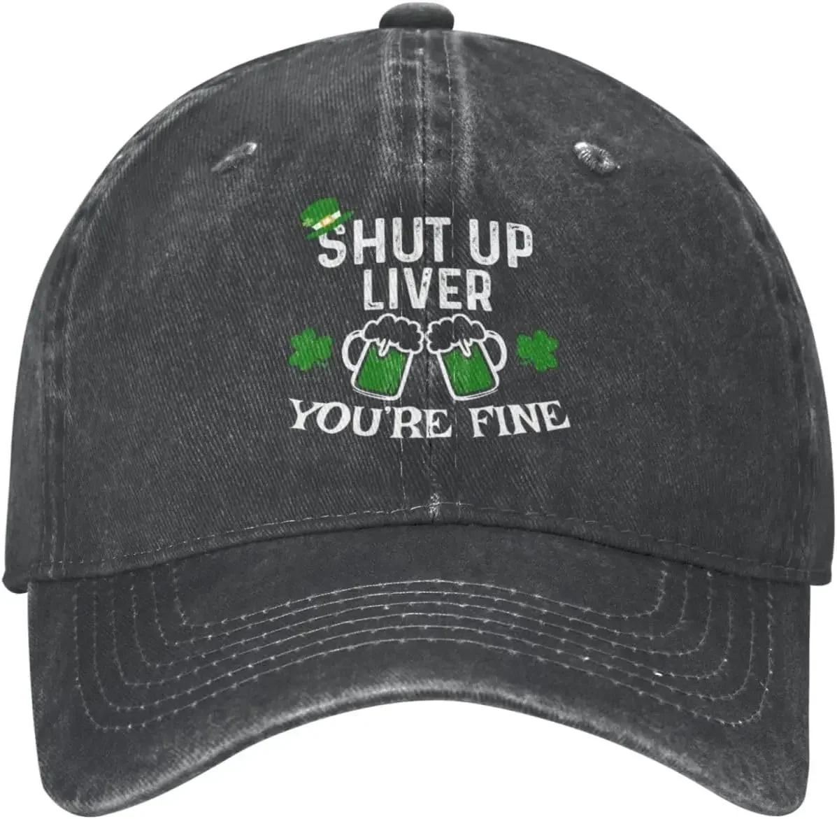 Funny Hat Shut Up Liver You're Fine Hat for Women Baseball Cap Adjustable Hat