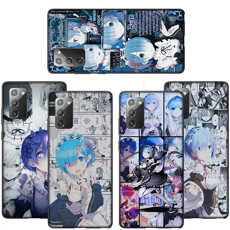 SO139 Re Zero Rem Cover Phone Case for iPhone 16 15 14 13 7 8 Pro Max Mini Plus