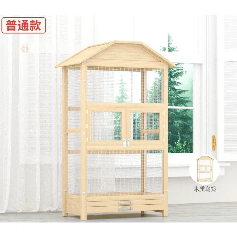 Super large pine heightened large cage Daquan Hupi Xuanfeng luxury villa breeding cage