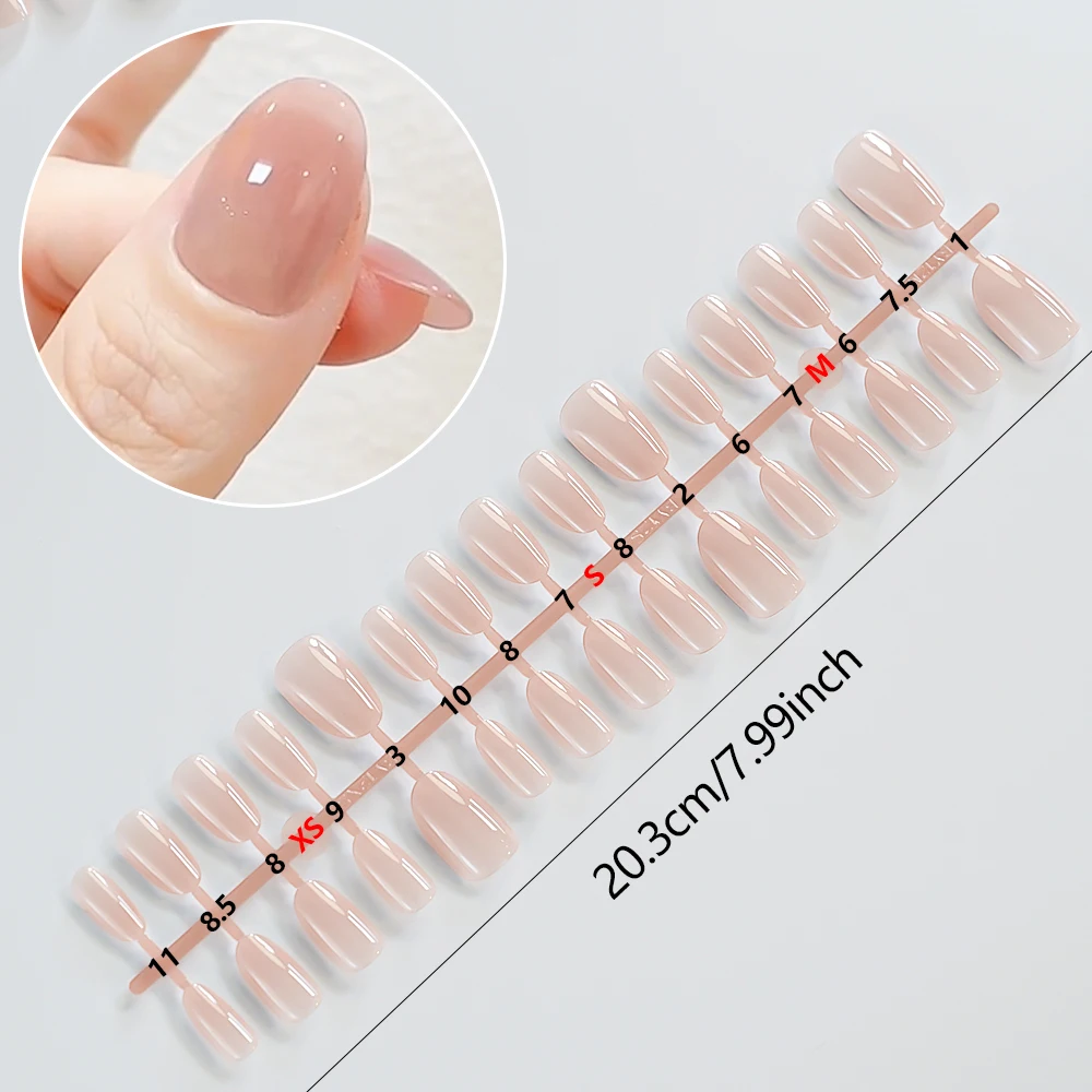 150/120 pçs acrílico nu curto amêndoa unhas falsas artificial wearable imprensa em unhas feminino brilhante cobertura completa dicas de unhas falsas francesas