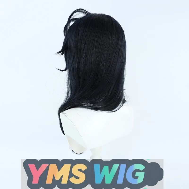 【Peluca YMS】Genshin Impact Eleven ejecutivos del toro hombre rico Pan Taro Cosplay peluca resaltado de invierno