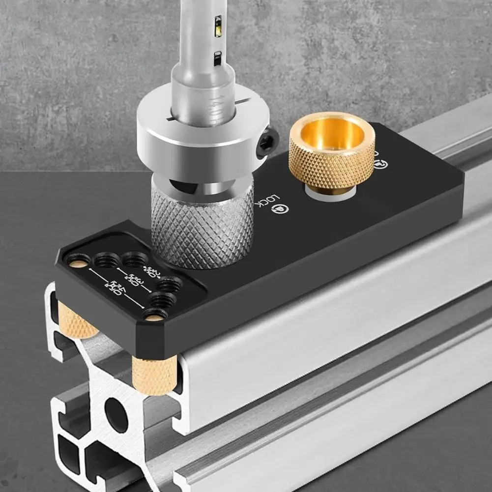 

Аксессуары для сборки алюминиевого профиля Набор направляющих для сверла из алюминиевого профиля европейского стандарта с ступенчатым сверлом M6 M8 для 20 точных условий эксплуатации