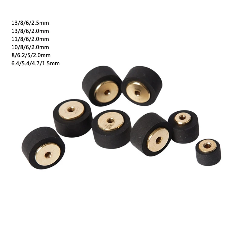 Roller Tape Recorder Pressure Cassette Belt Pulley for Player Stereo Technics DropShipping