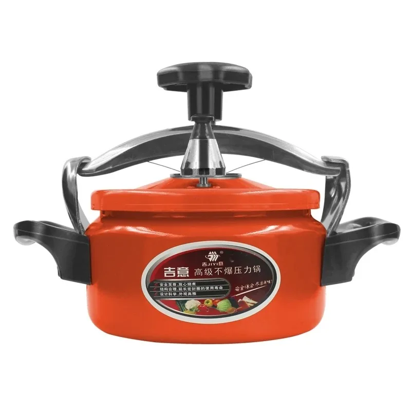 Mini Pressure Cooker Small Pressure Cooker Household Commercial Gas Open Flame Universal 2-3 People Use Cooker Aluminium Cooking