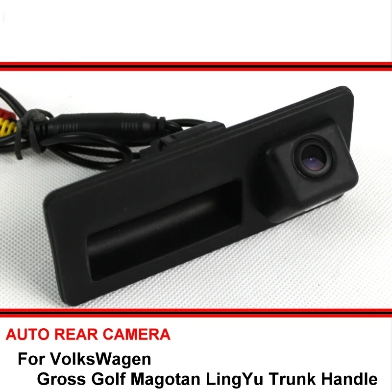 For VolksWagen Gross Golf Magotan LingYu car rear view camera trasera Auto reverse backup parking Night Vision Waterproof HD