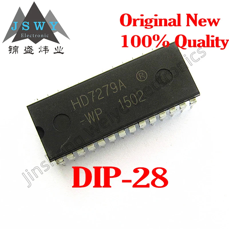 

(5/20pcs) HD7279A-WP HD7279A DIP-28 Programmable Digital Pipe/Keyboard Serial Interface Chip 100% Original Stock Ships Fast