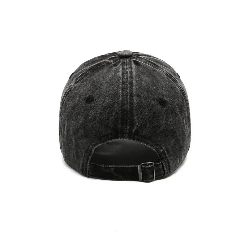 Damen Herren Baumwoll-Mode-Snapback-Cap, einfarbig, Baseballmütze, Herbst-Winter-Hut, Outdoor, schlicht, Vintage-Visor, Freizeit-Cap für Damen und Herren – Detail 9