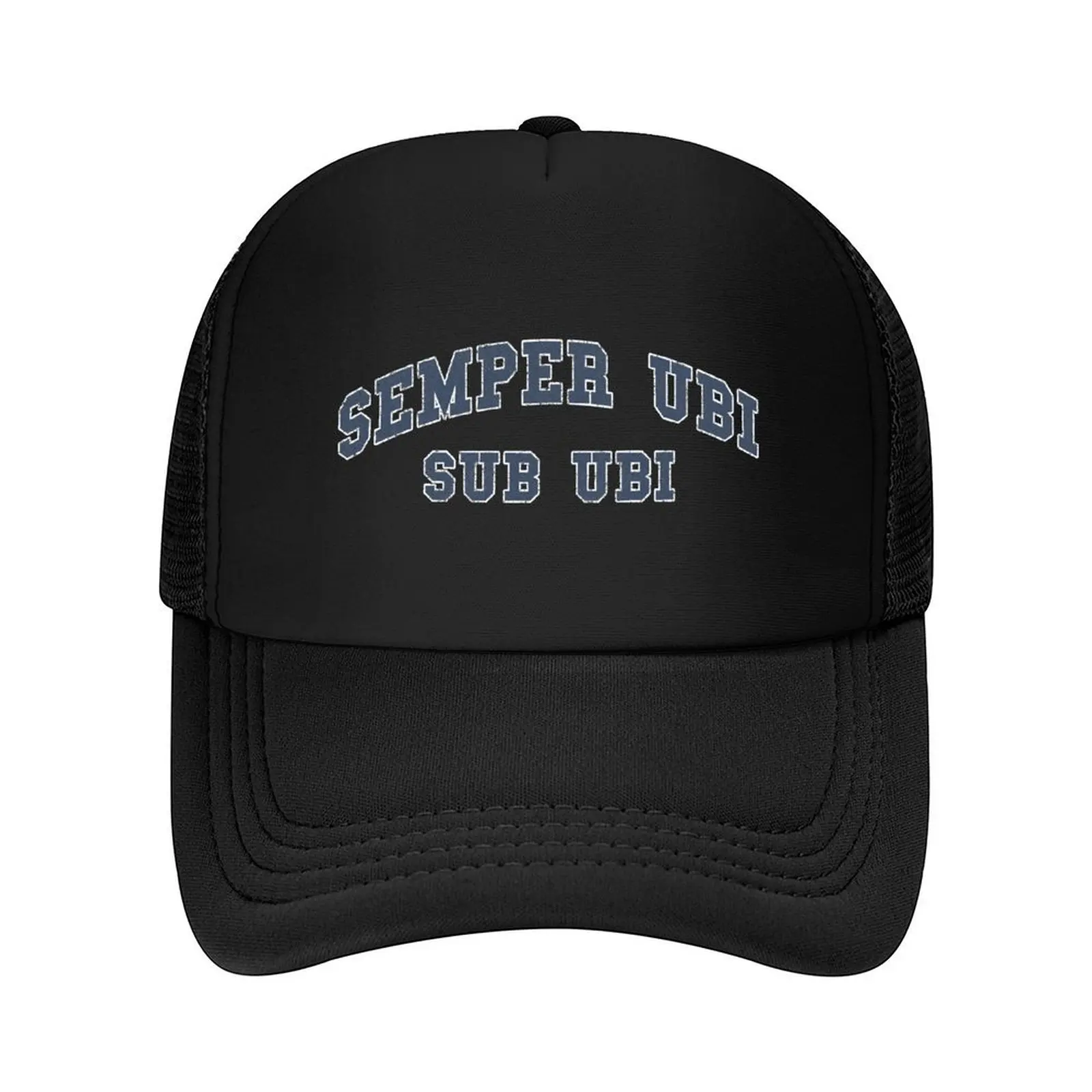 

Semper Ubi Sub Ubi distressed Baseball Cap New Hat Hat Beach Golf Hat summer Male Women's