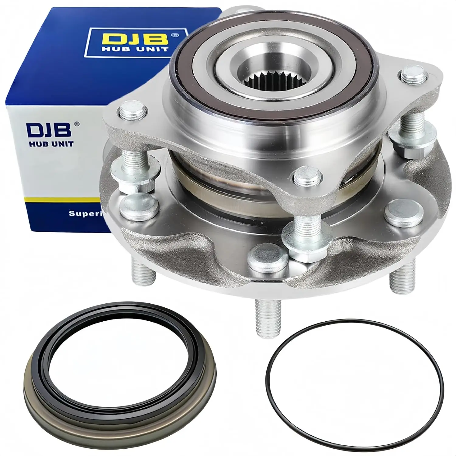 515040 Front Wheel Hub Bearing Assembly, Direct Fit Replacement Front Axle Wheel Bearing Hub for 2005-2021 Pickup Truck Models