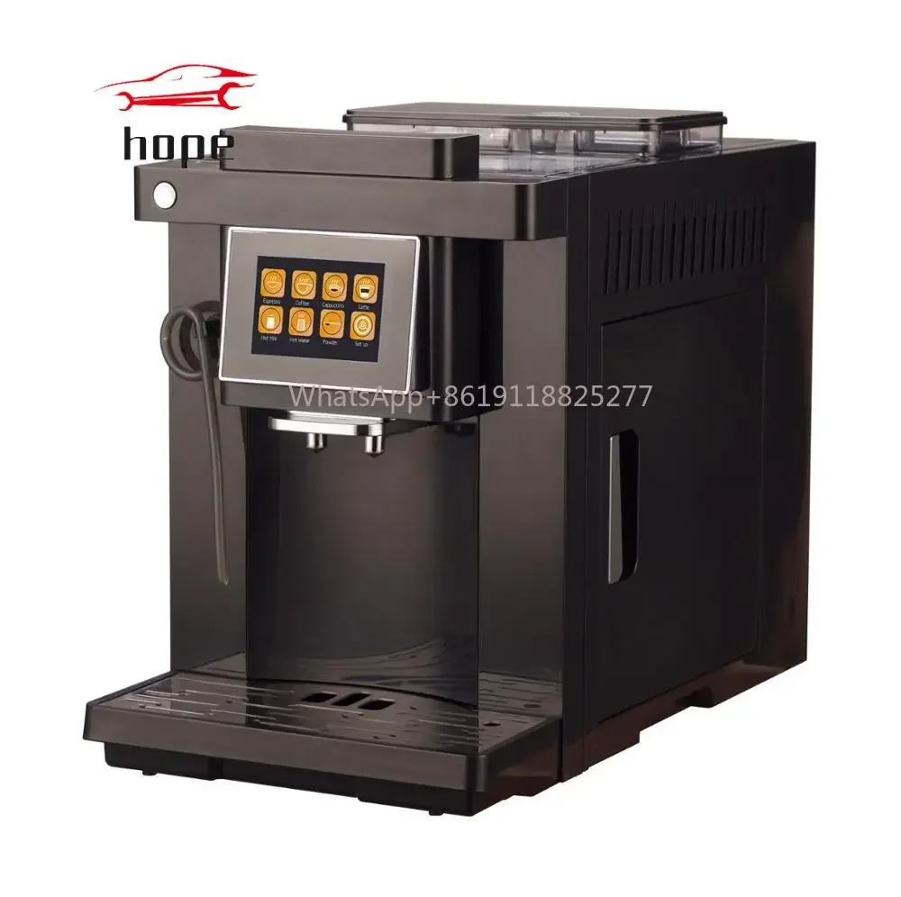 Coffeeshop equipment Home Office Use 220V 50Hz Q007 Commercial cappuccino Automatic  Coffee Machine