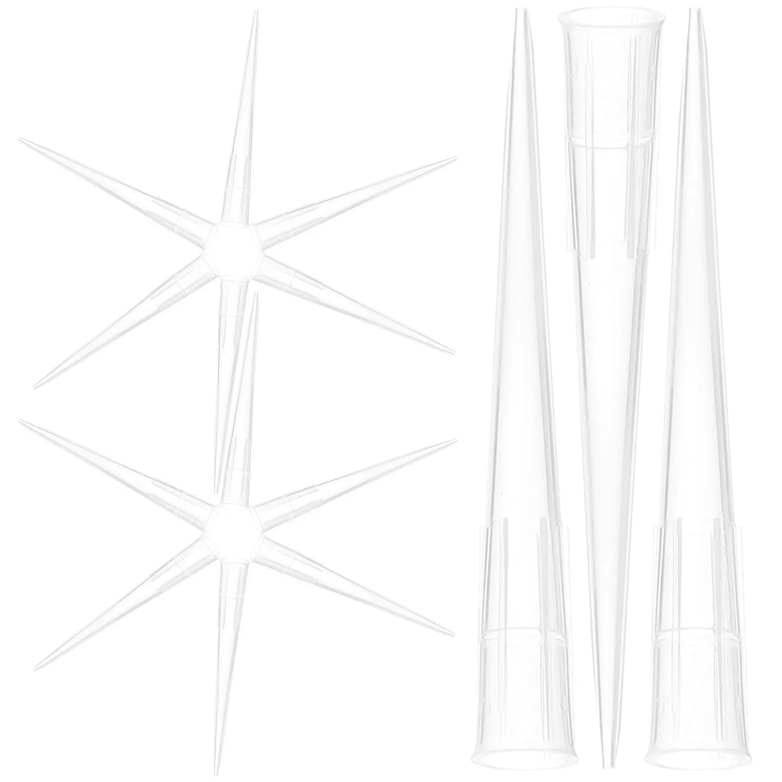 

50 шт. прозрачных трубочек для фиксации цветов, для флористики, DIY-поделок, свадебных букетов, аксессуары и инструменты