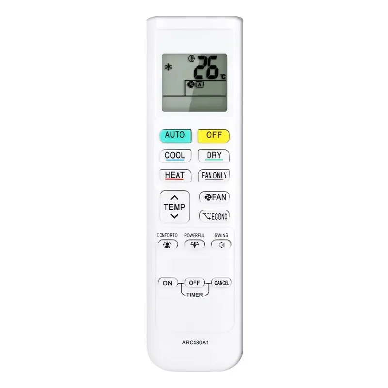【Shop Now】For DAIKIN Air Conditioner Replacement Remote Control- AC ARC480A1& ARC480A2 A3 A4 A6 Models