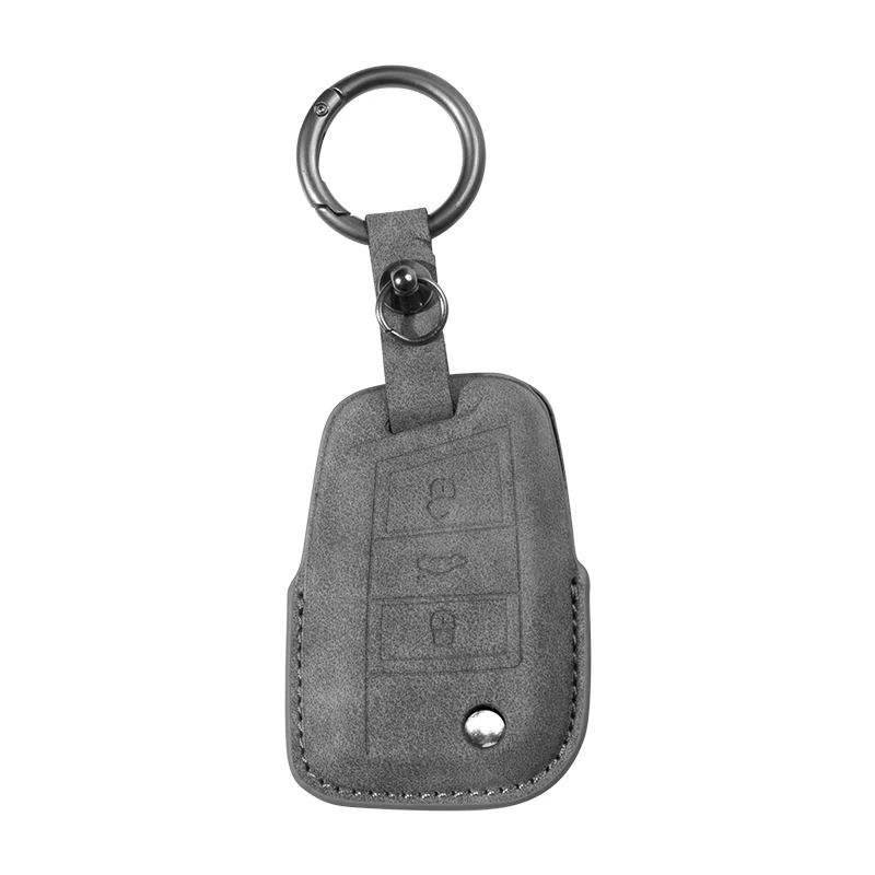 

Car Key Case Protection Bag For VW Volkswagen Golf 7 MK7 Tiguan MK2 SEAT Ateca Leon FR 2 Ibiza For Skoda Octavia A7