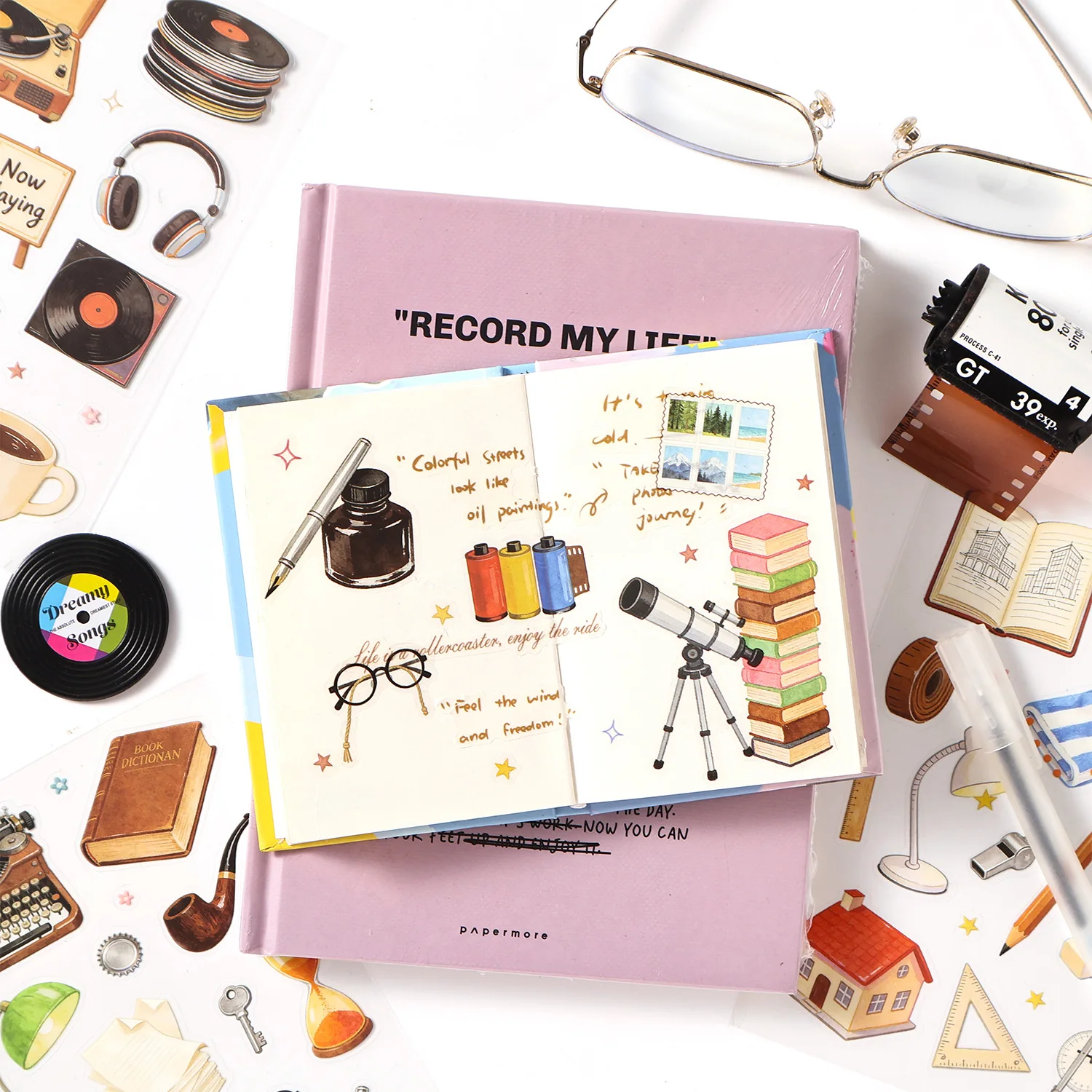 20 шт. наклеек в книге в корей – обзор и цена The Korean Lifestyle Book
