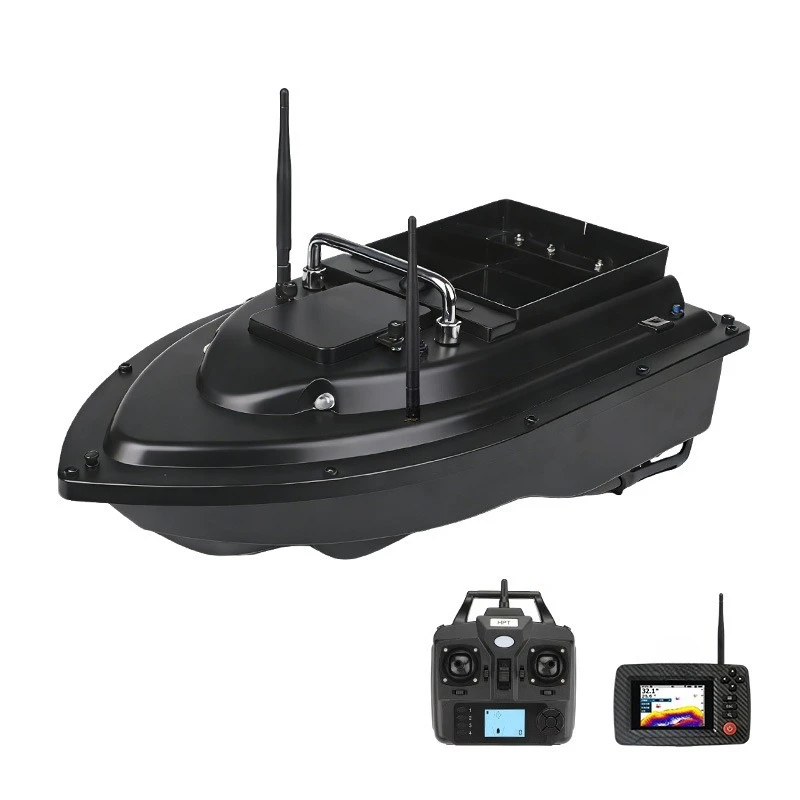 Automatic return to port 7.4V boat sonar wireless fish finder, remote control of bait boat high-definition fish finder