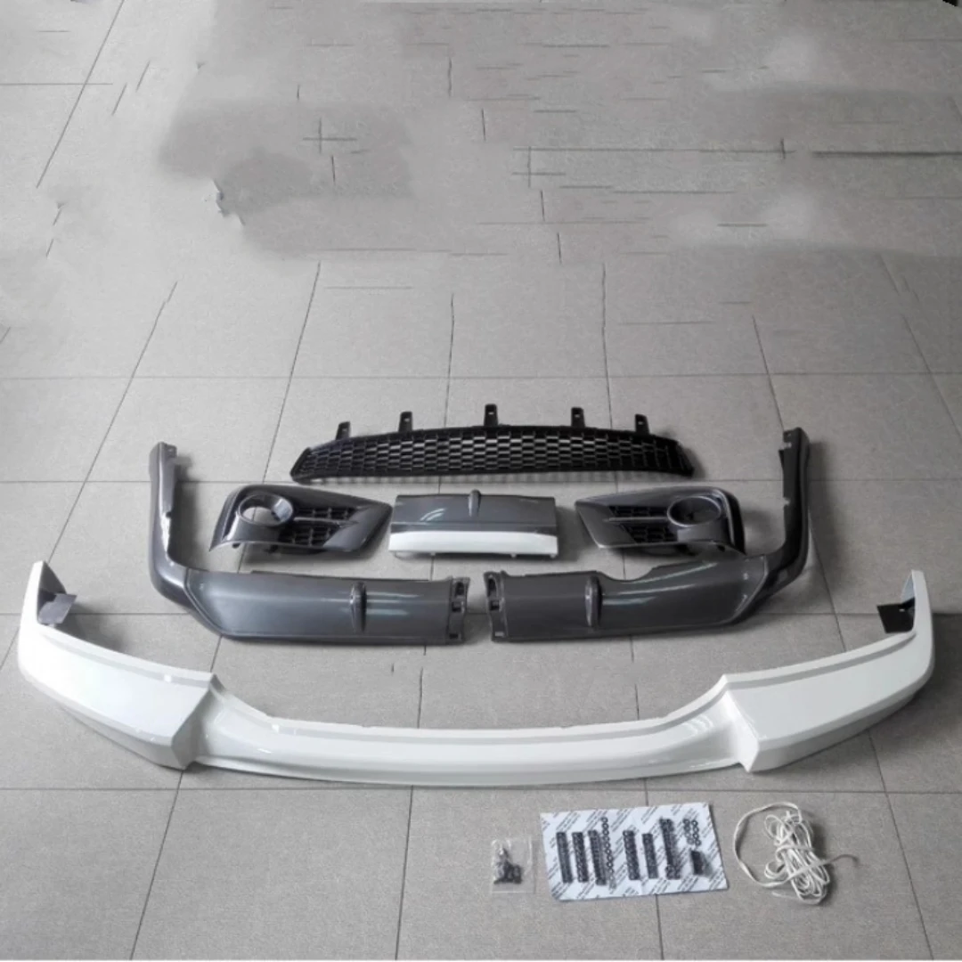 Front Rear Lip Bottom Grill Fog Lamp Frame Assembly for Lexus LX570 2012 2013 2014 2015 modified Auto Accessories