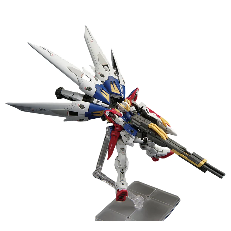 

Spot Direct Delivery Bandai Original Anime Collectible GUNDAM Model RG WING GUNDAM ZERO Action Figure Assembly Toys For Children