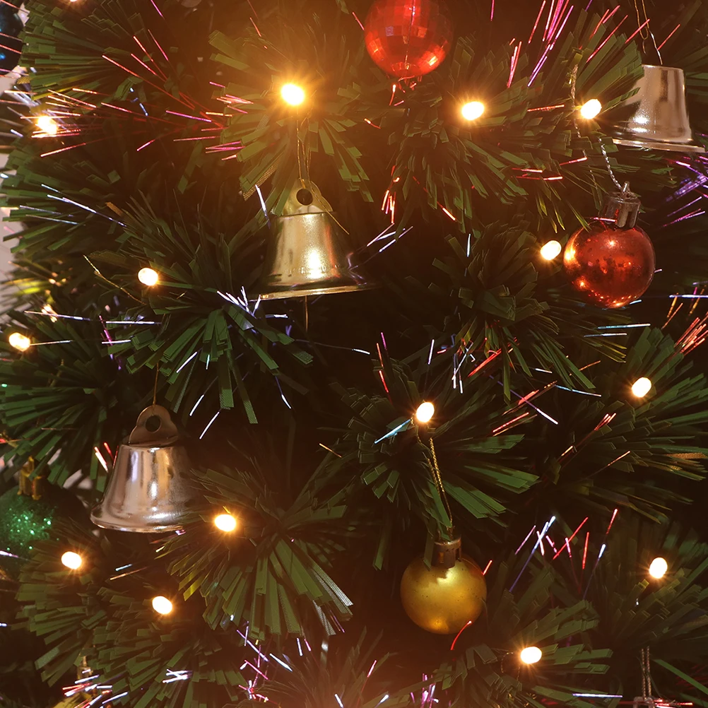 

Mini Christmas Bells Decorative Hanging naments for Tree Fireplace DIY Wind Chime Accessories Holiday Party Decorations