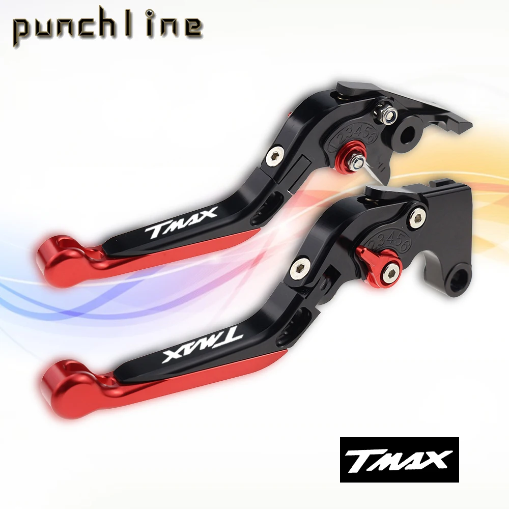 

Fit For TMAX 500 TMAX 530 TMAX 560 Motorcycle CNC Accessories Folding Extendable Brake Clutch Levers Adjustable Handle Set