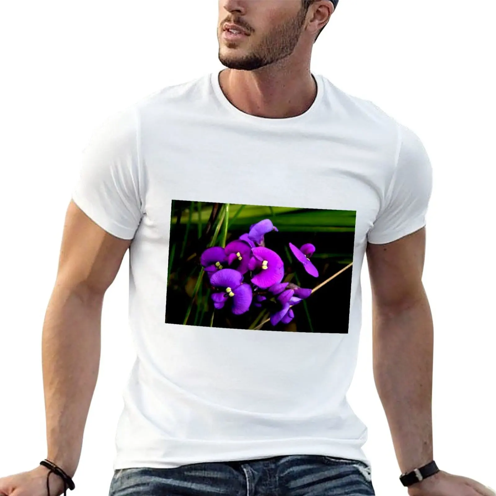 New Purple Patch T-Shirt oversized t shirts boys white t shirts quick drying shirt men clothing