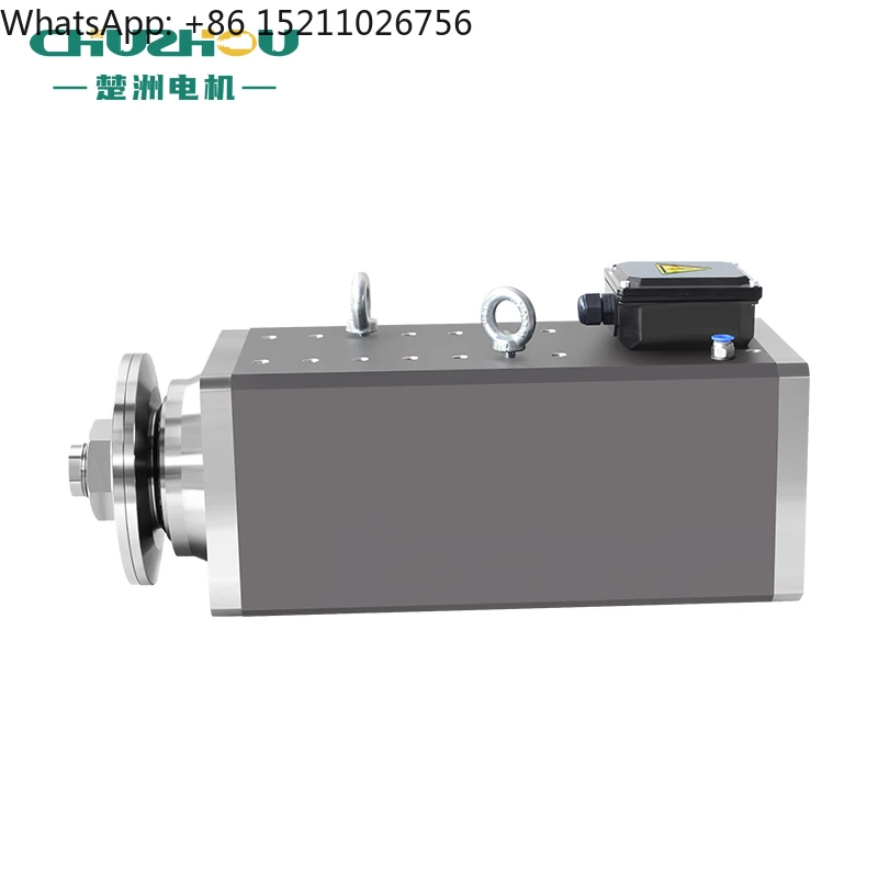 18.5KW 1420RPM High-power Five-axis Bridge Cutting Spindle for Sawing Stone and Thick Metal Water Cooled Spindle Motor