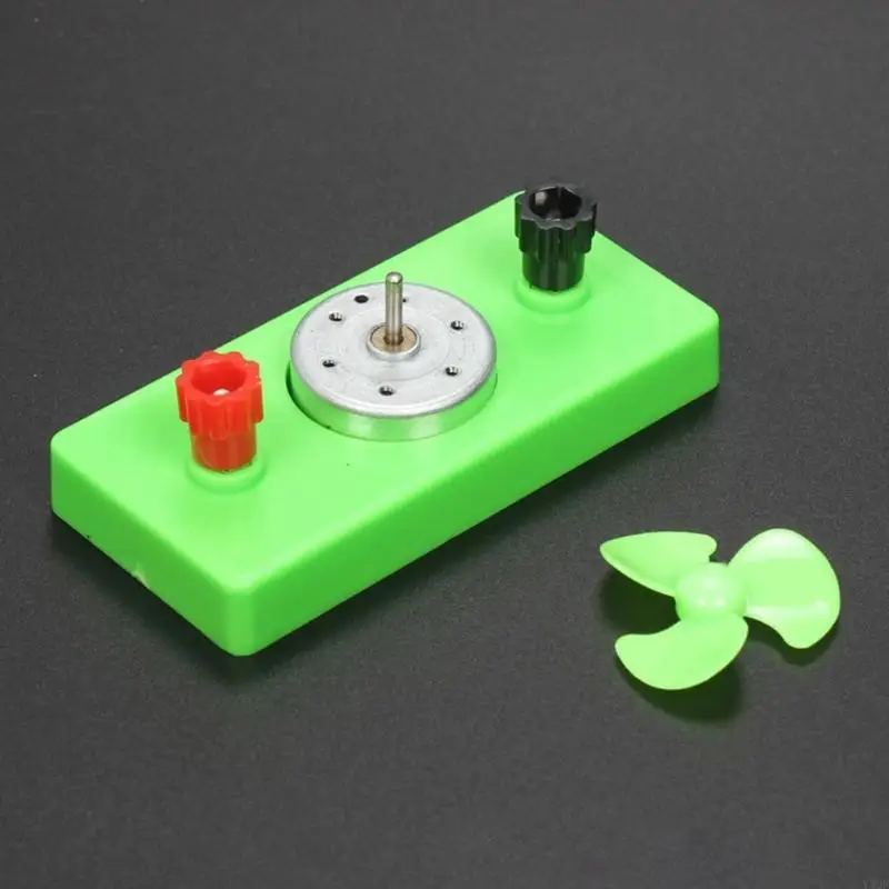 Y4QF Solarenergie mit Motor Elektrizitätsexperiment Motorfan für die naturwissenschaftliche Ausbildung und