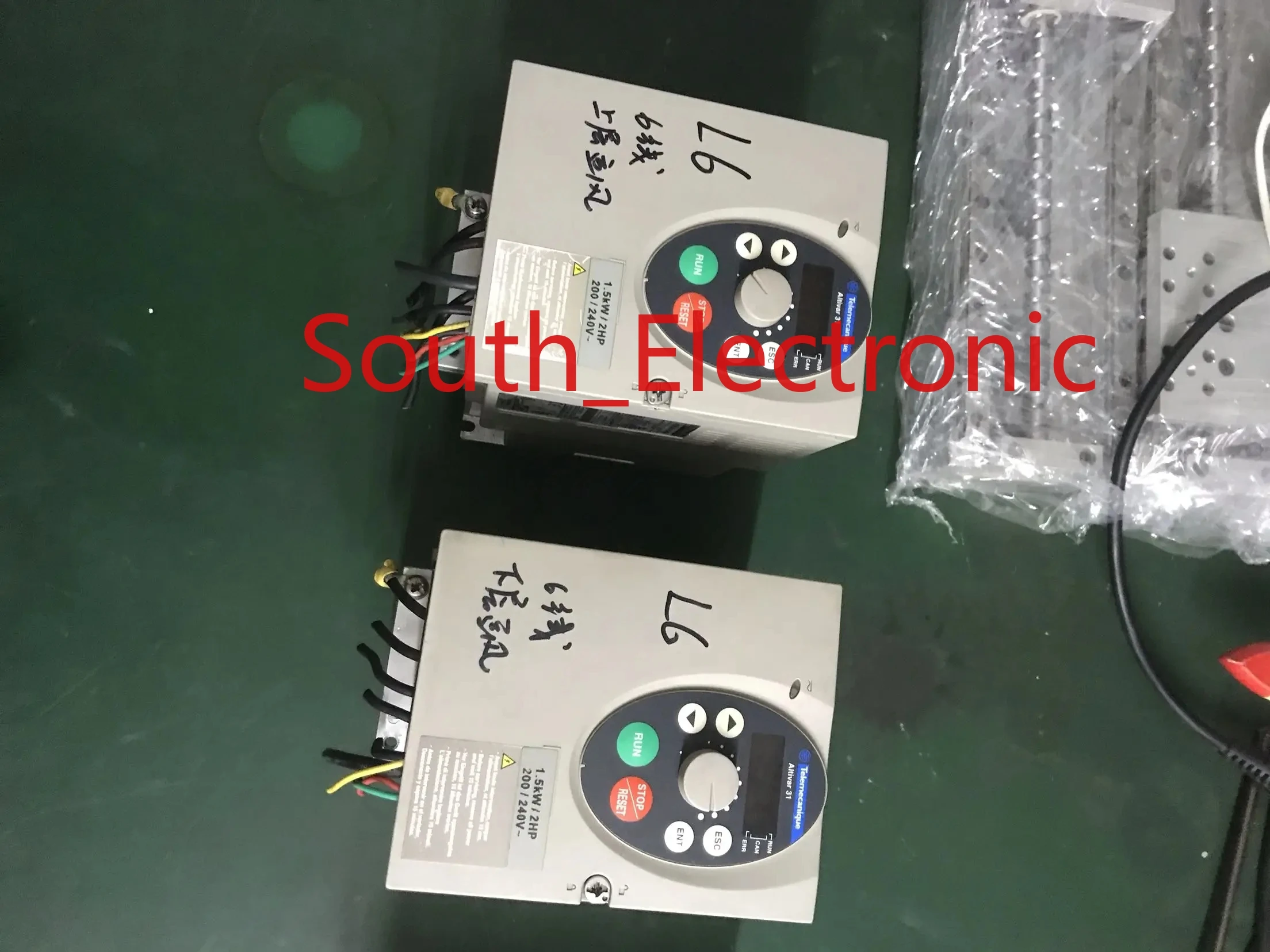 ATV31HU15M2A  1.5KW 220V    inverter, In good working condition, free shipping   a