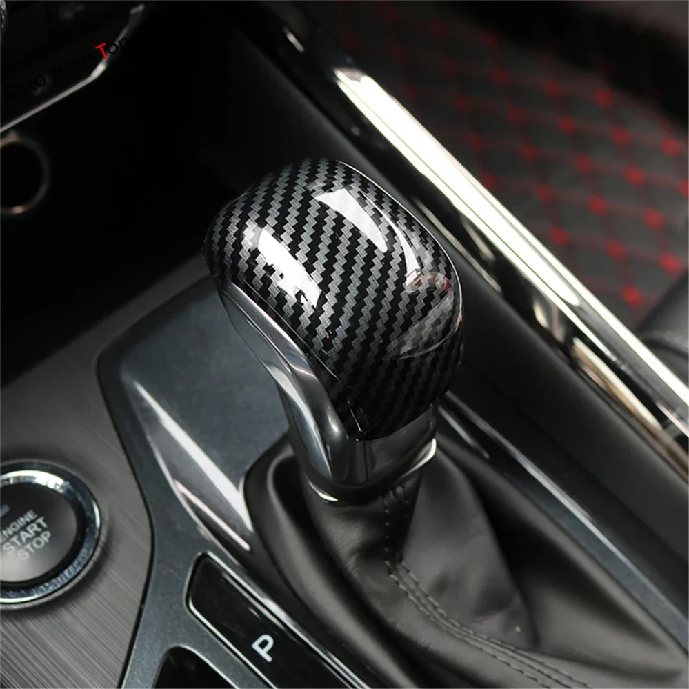 غطاء ذراع السرعة شيفتر المقبض علبة التروس ملصق مقبض ABS اكسسوارات السيارات الكسوة لشيري تيجو 8 / 3X / 5X 2018 2019 - 2023