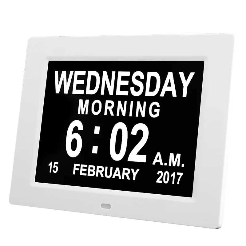 

Hot-selling 8-inch digital, clock, large font, calendar, electronic