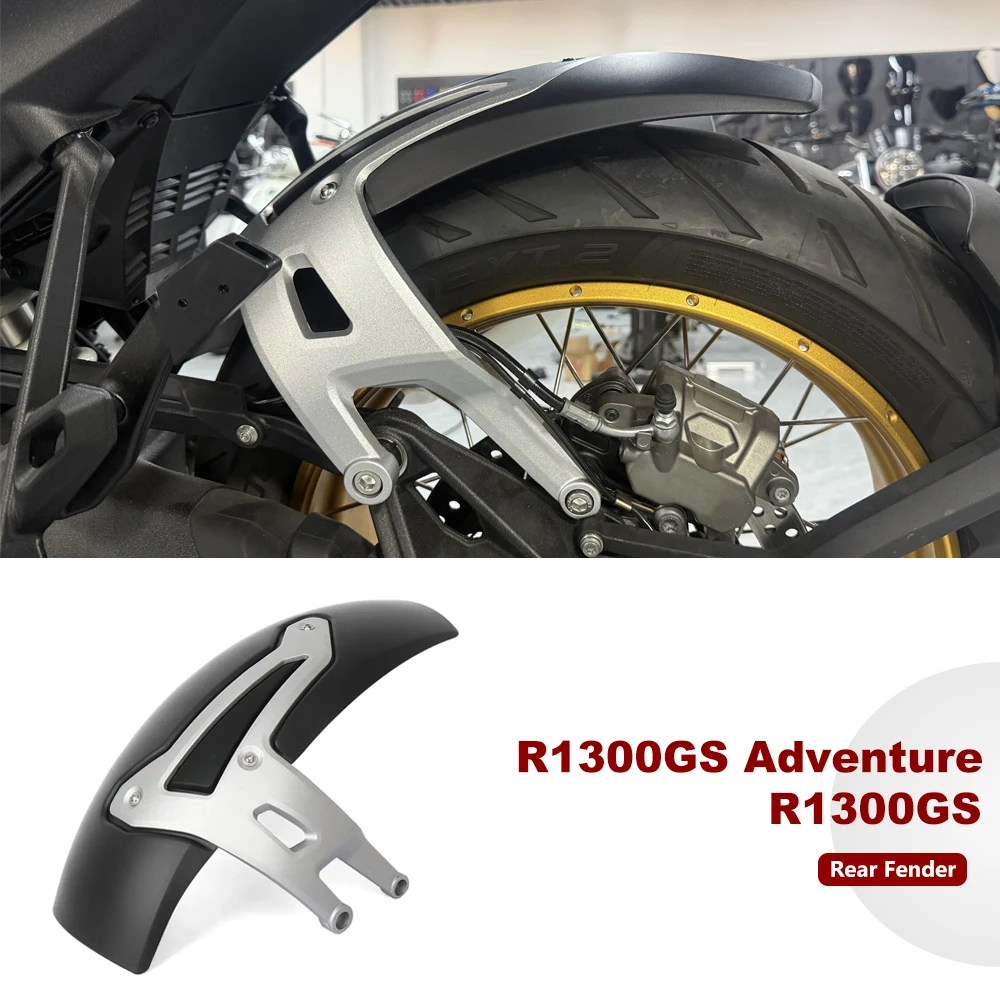 

Motorcycle Fender Rear Mudguard Tire Wheel Hugger Splash Guard Protector For BMW R 1300 GS Adventure R1300GS R1300 GS 2023-2025