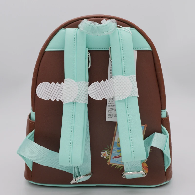 Loungefly Disney Olu Mel Cute Cartoon Anime Characters Storage Backpack Fashion Item Travel Essentials Peripheral Practical Gift