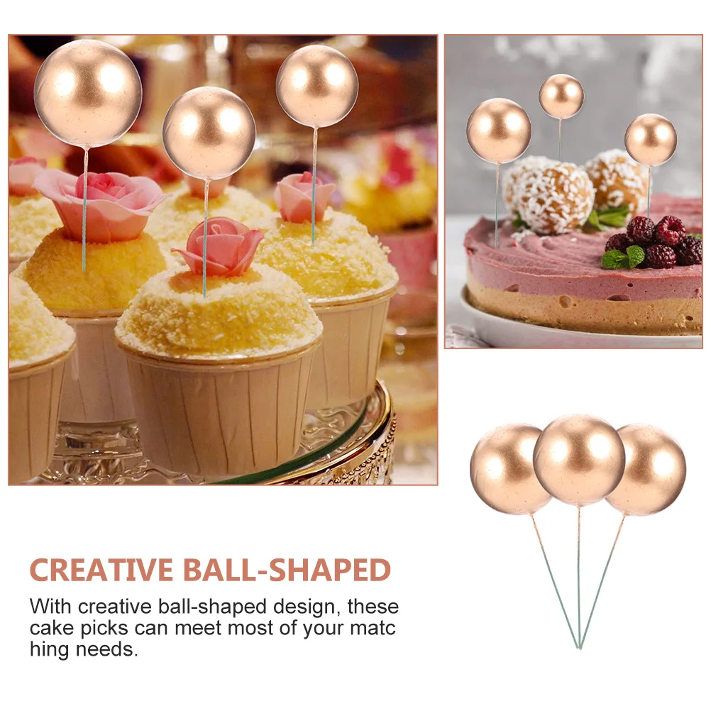 

36pcs Decorations Cupcake Decorations Shaped Birthday Picks For Party Cupcake Decor Cake Ornaments Delicate Cake Adornment