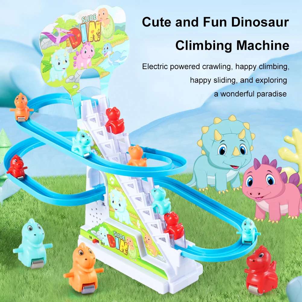 Animals Stair Climbing Toy Assembly Design Small Penguin Climbing Toys Early Education Exercise Hands On Skills for Kids Child