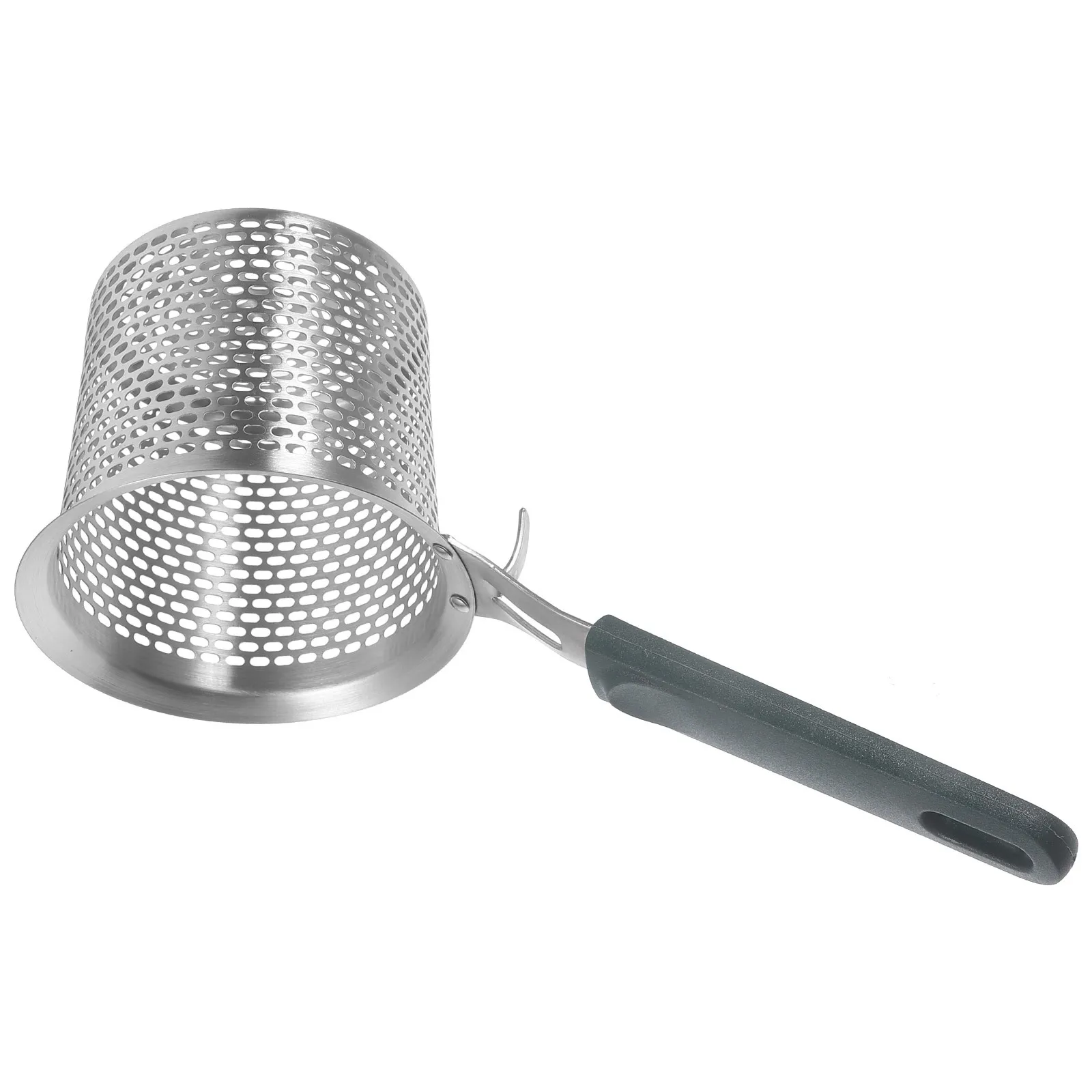 

Hot Pot Stainless Steel Noodle Strainer Large Fine Mesh Spider Ladle Non Slip Handle for Cooking Deep Frying Filtering Pasta