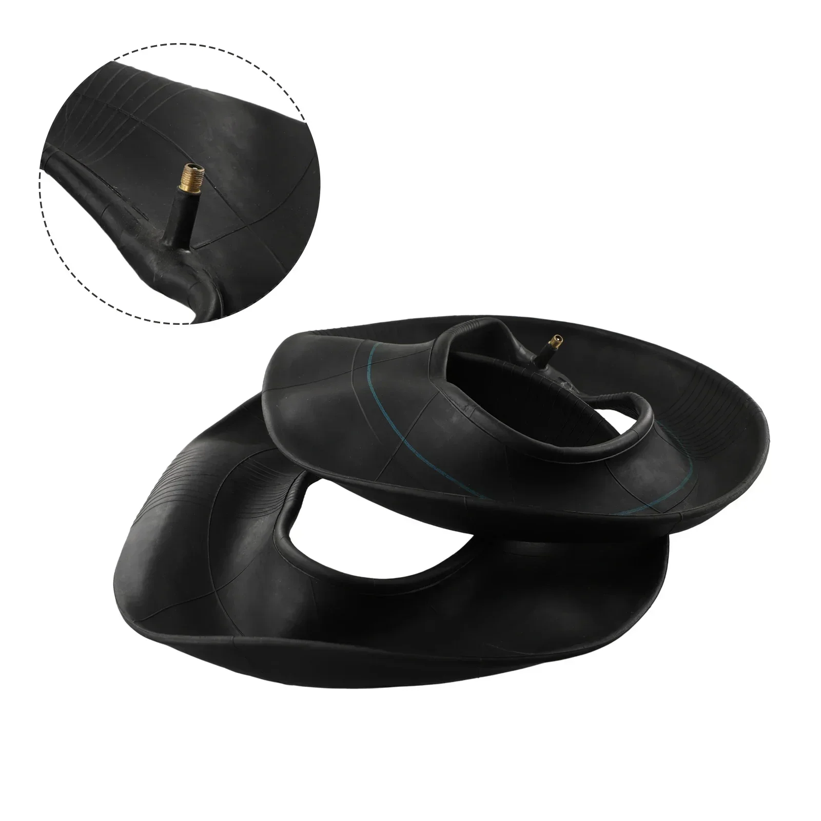 2 Pcs Inner Tube 15x6 Inch Rubber For Lawn Tractor Garden Mower Golf Cart Tires ATV Tire Etc Parts Replacement Garden Tool
