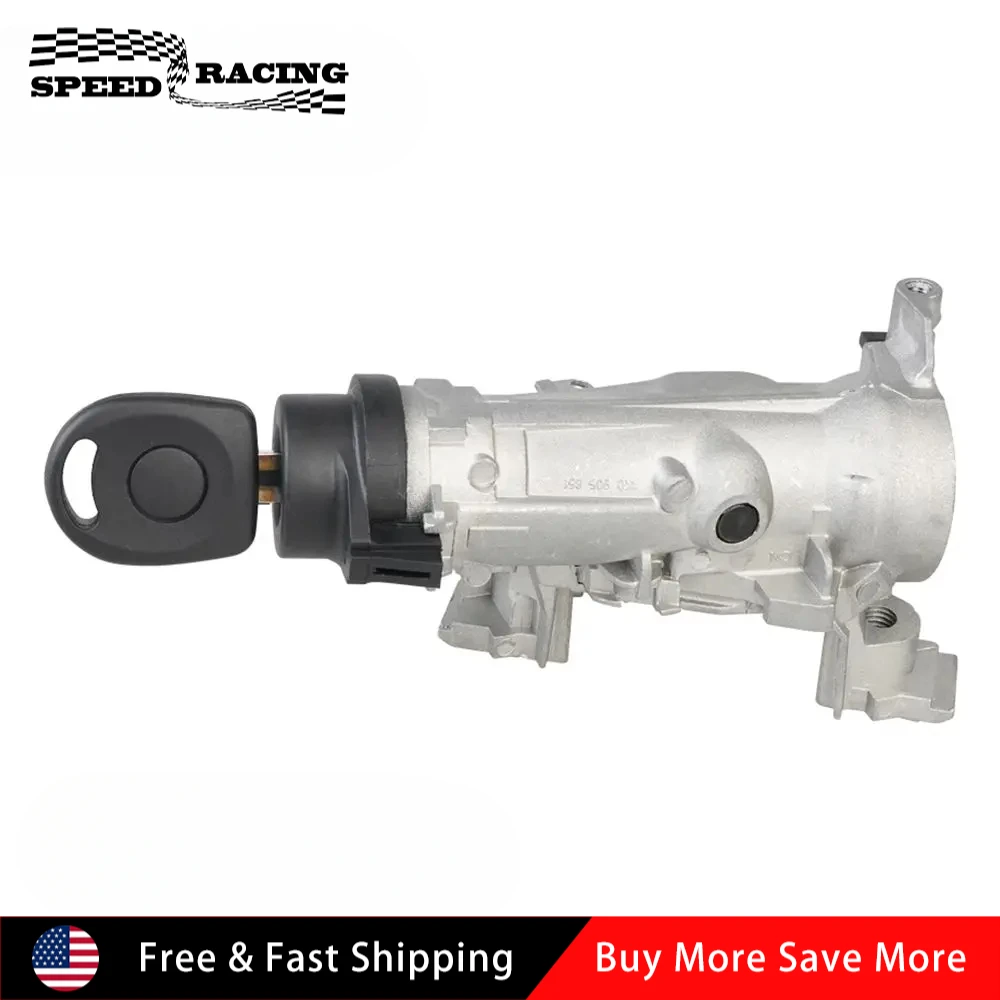 

1K0905851B 1K0905851A 1K0905851 Цилиндр замка рулевого управления и ключ для 2003-2010 Touran 1T1 1T2 EL-1024