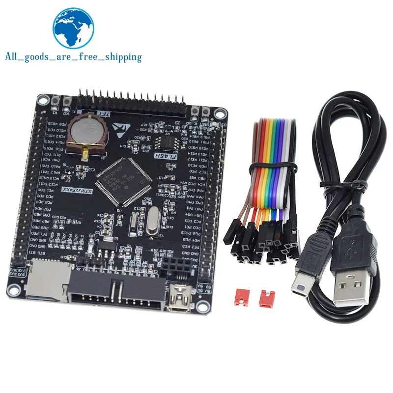 Imagem -03 - Placa de Desenvolvimento Stm32f407vet6 Cortex-m4 Stm32 Aprendizagem do Sistema Mínimo Board Arm Núcleo Board