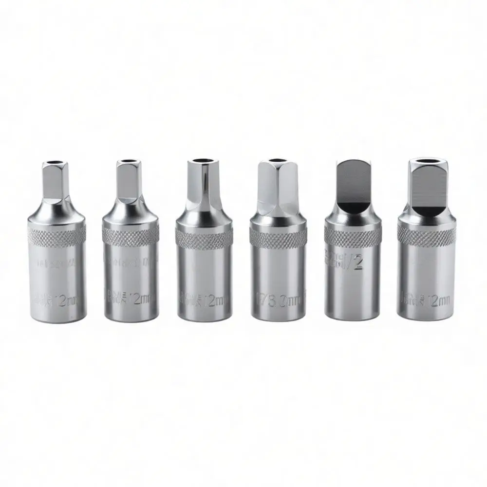 High Quality 1 2 Drive Square Socket Set Oil Pan Plug Remover Manual Repairing Tool Kit For Vehicle Engine Maintenance