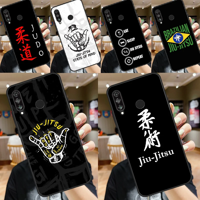 Judo BJJ Jiu Jitsu For Huawei Nova 3i 7i 8i 11i Y60 Y70 Y90 Y61 Y91 Nova 11 9 10 SE P30 Pro P20 P40 Lite Case