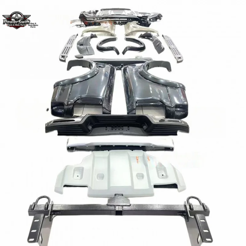 

Suitable for Ford Raptor T6 T7 T8 Old to New 2023 Model Front Bumper Head Wheel Arch Surround Kit