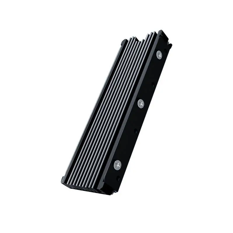 

A23F-M.2 2280 SSD Heatsink For PS5 PC,NVME NGFF 2280 SSD Double-Sided Heat Sink Cooling With Thermal Silicone Pads