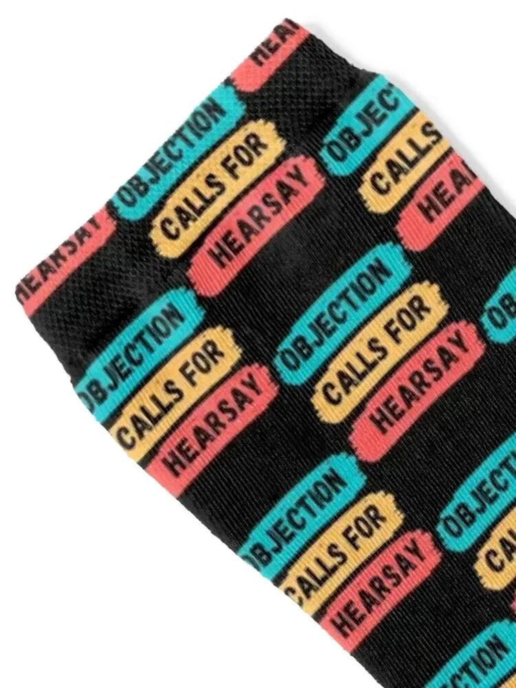 objection calls for hearsay Socks Soccer cotton anime Running Men Socks Women's