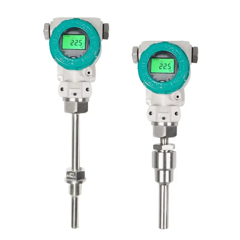 Pt100 Rtd Sensor Temperature Sensors Transmitter Temperature Thermometer for Furnace