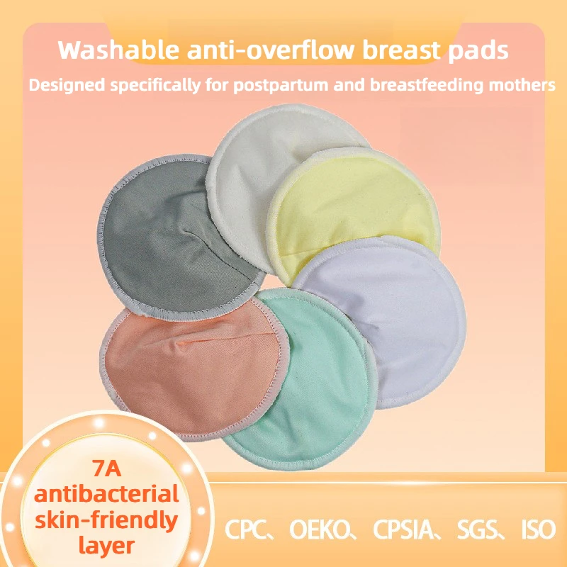 Leak Proof Washable Dry and Anti Overflow Breast Pad for Pregnant Women Reusable Breast Patch Pad for Pregnant Women