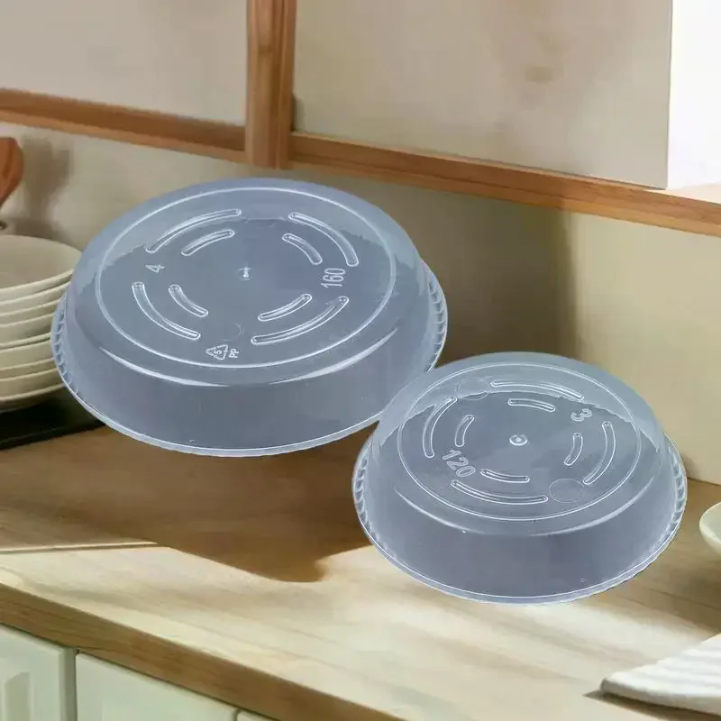 10pcs New Round Flower Pot Tray Clear Desktop Plant Saucer Plastic Trash Storage Flower Pot Base Home